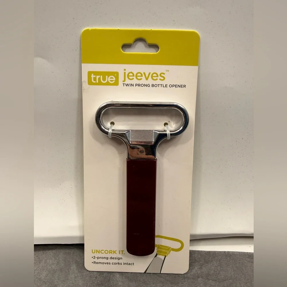NWT True Jeeves Twin Prong Bottle Opener